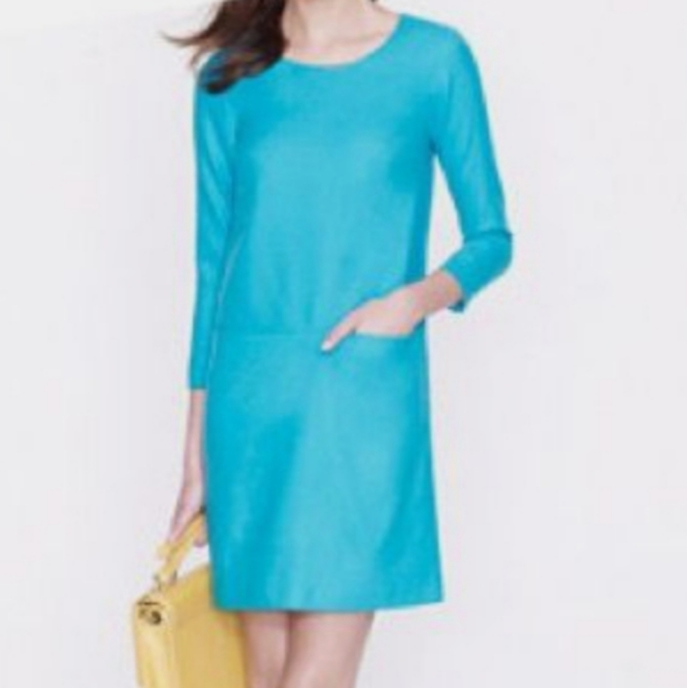 Luxurious fine wool dress.